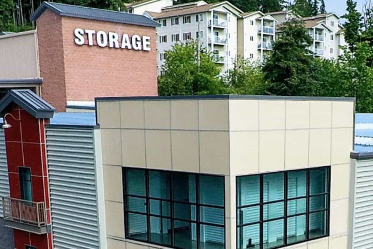 Randall Way Storage in Silverdale, WA Features covered loading