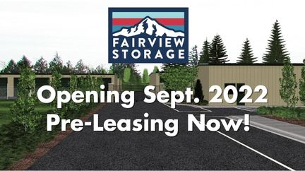 Fairview Storage, Opening September 2022