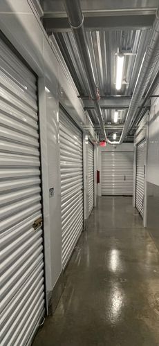 Storage units at West Coast Self-Storage