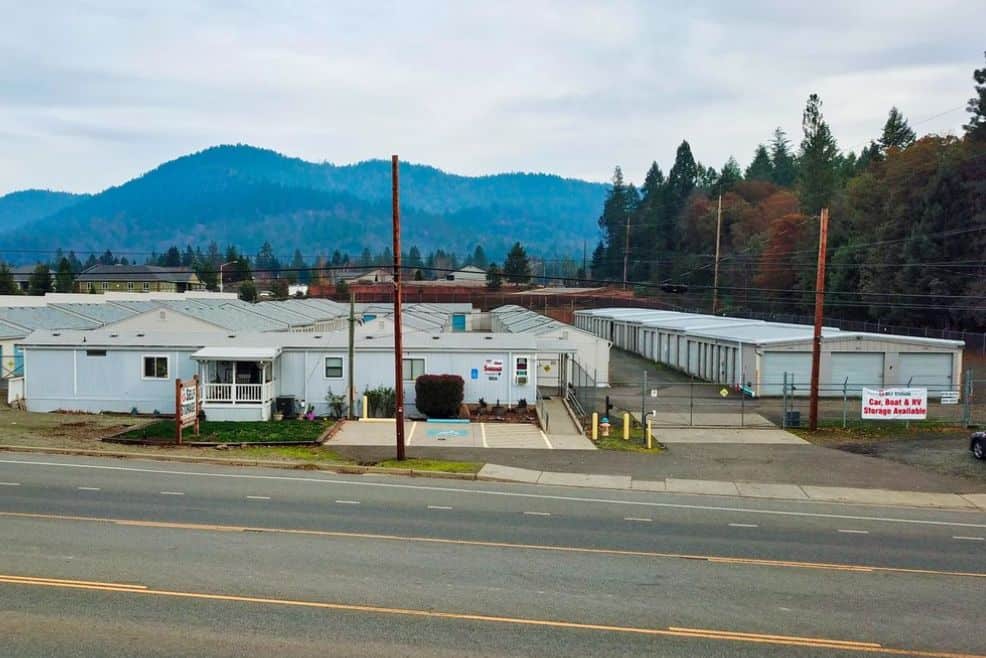 RV Storage and storage units at A Plus Self Storage Cave Junction, OR