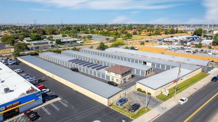 Aerial view of West Coast Self-Storage Antioch 815 Sunset Dr, Antioch, CA