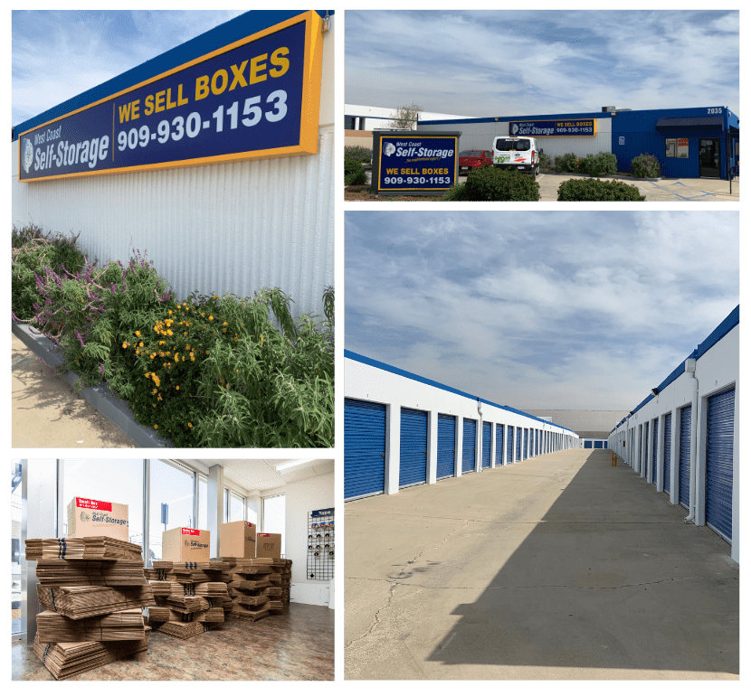 Ontario, CA storage units at West Coast Self-Storage Ontario 2035 S Cucamonga Ave, Ontario, CA 91761