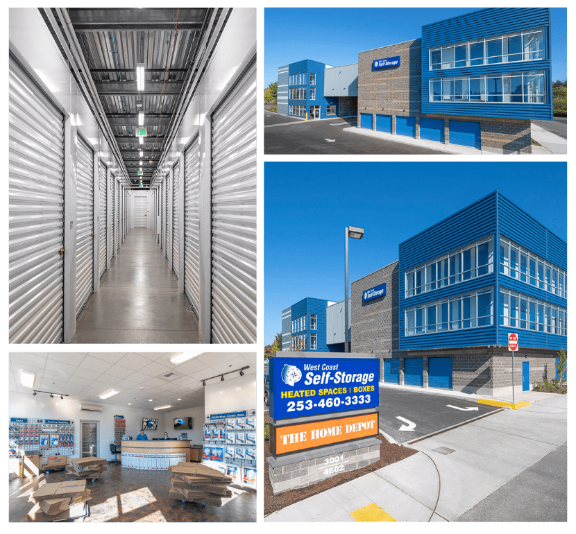 West Coast Self-Storage Fircrest 3001 South Mullen Street, Tacoma, Washington storage units