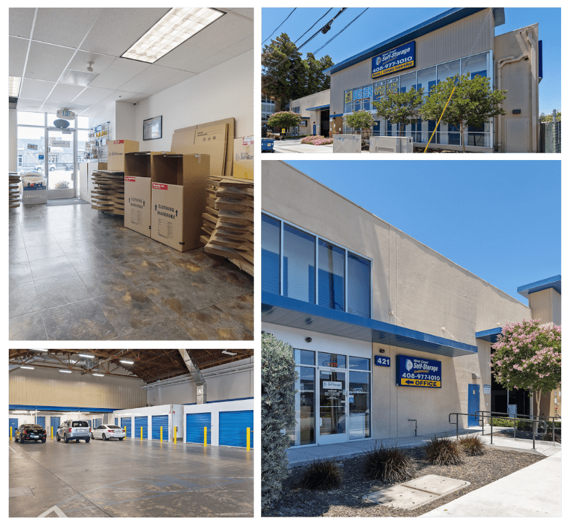 West Coast Self-Storage San Jose 421 Lincoln Avenue, San Jose, California storage units