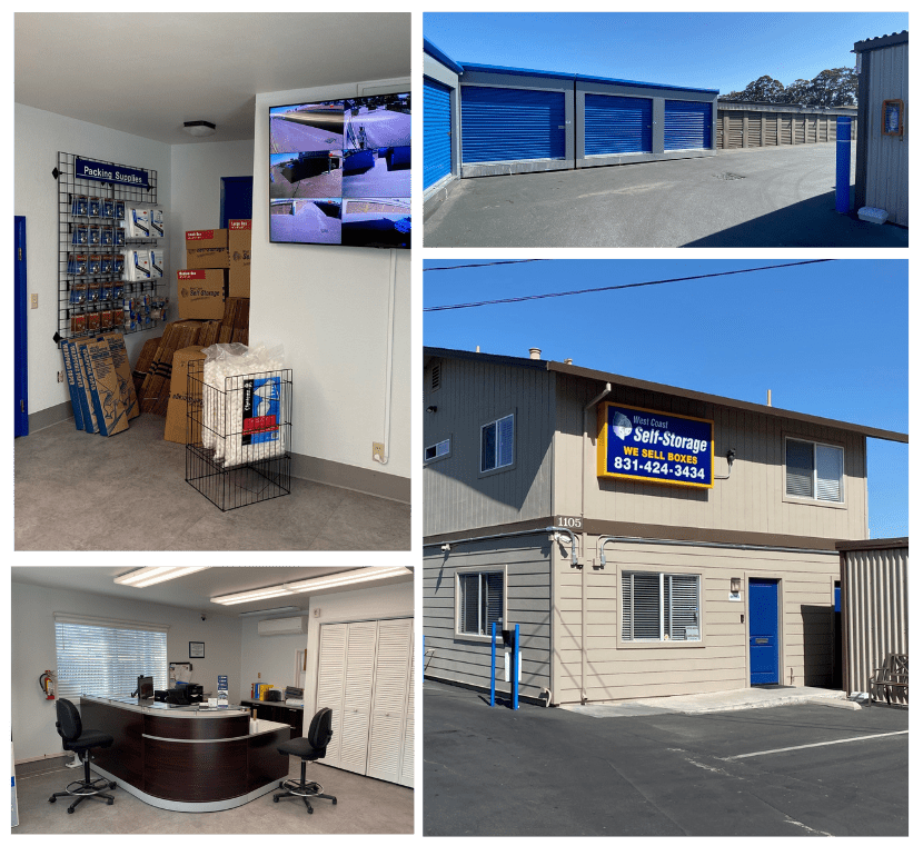West Coast Self-Storage Salinas 1105 N Main St., Salinas Ca storage units