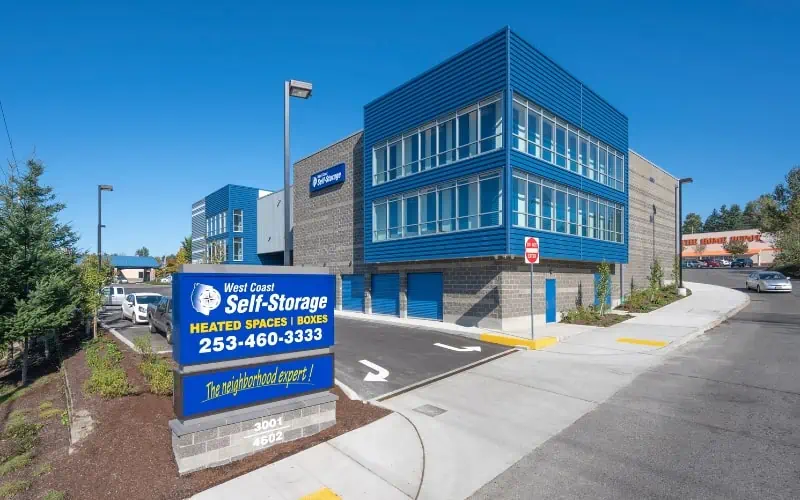 West Coast Self-Storage Fircrest located at 3001 South Mullen Street, Tacoma, Washington 1