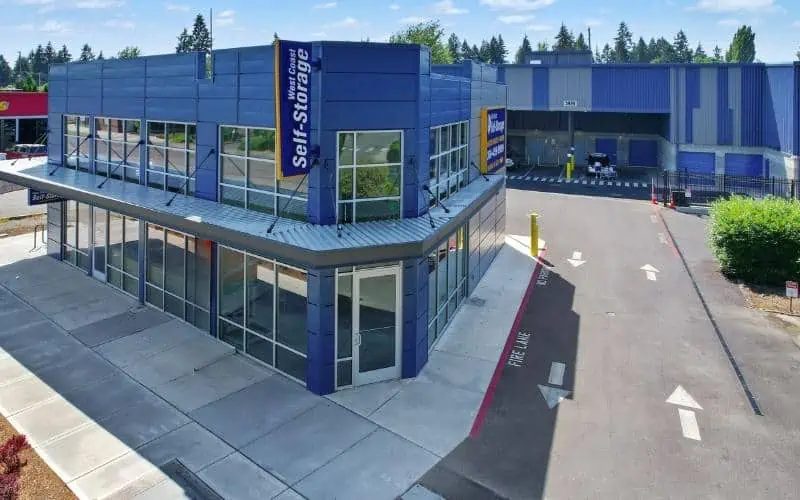 West Coast Self-Storage Lacey is located at 3933-B Pacific Ave Southeast, Lacey, Washington 2