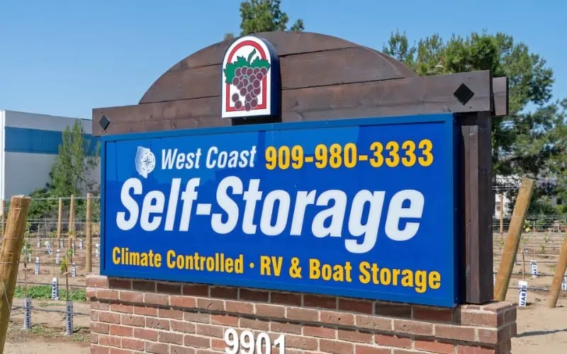 West Coast Self-Storage Rancho Cucamonga located at 9901 9th St, Rancho Cucamonga, California 1