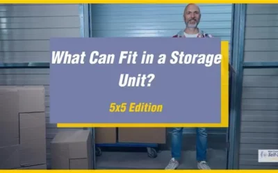 What Can Fit in a Storage Unit? – 5×5 Edition