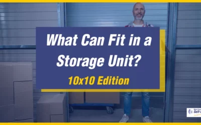 What Can Fit in a Storage Unit? – 10×10 Edition