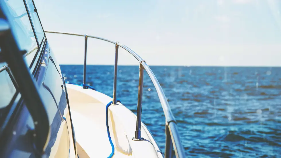 Boat on water Boat on water